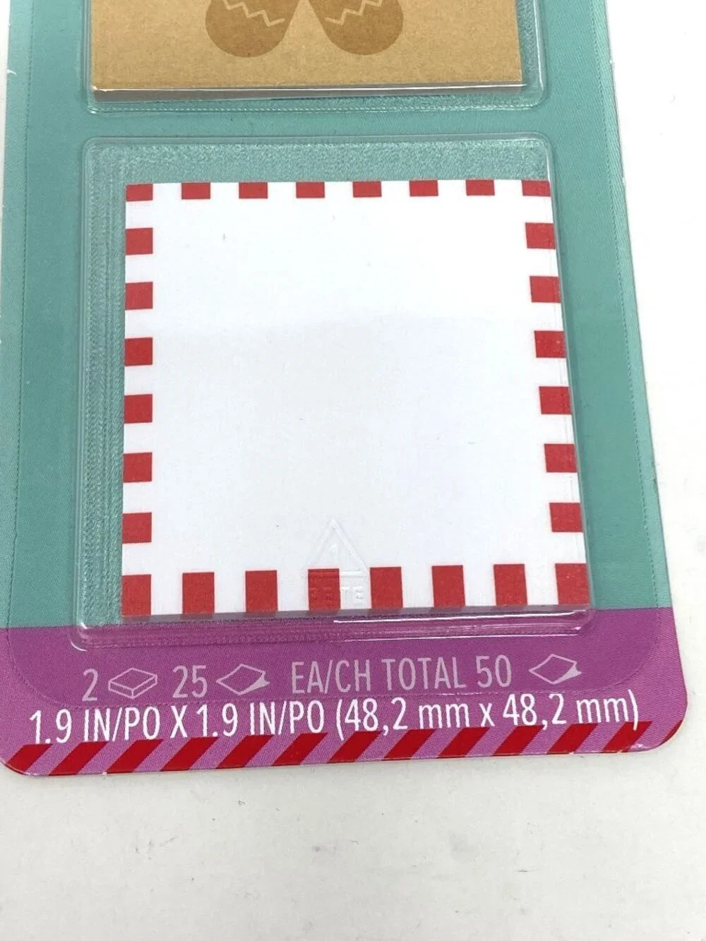 Post-it® 2 Packs Jingle Notes Gingerbread Man/Candy And Pink Green Round Candy